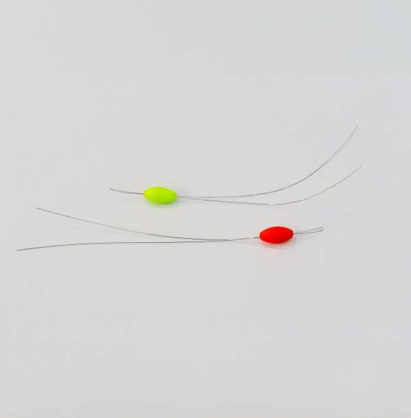 20 Pack Small Self Threading Micro Fishing Floats Small 10mm - Image 2